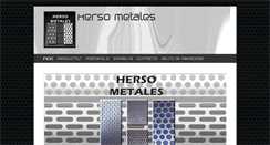 Desktop Screenshot of hersometales.com.mx